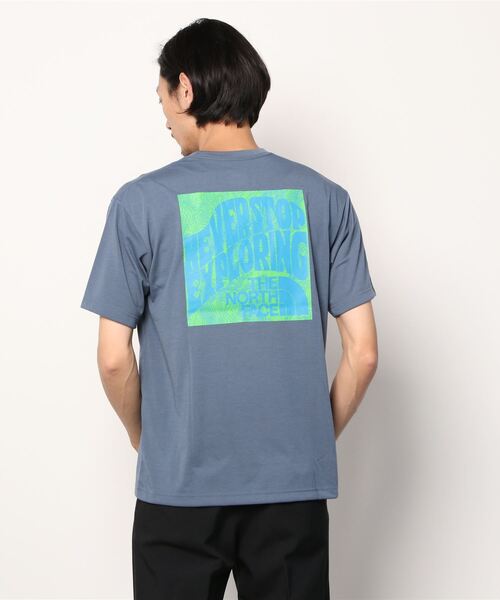「THE NORTH FACE」 半袖Tシャツ LARGE グレー メンズ