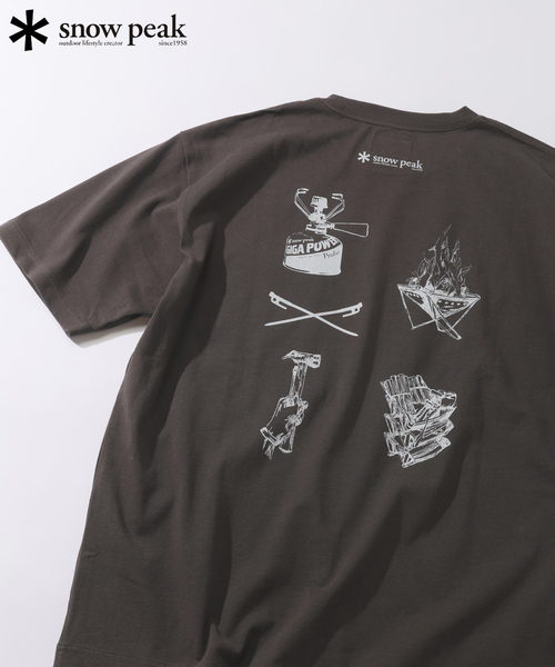 snow peak tシャツ SNOW PEAK / スノーピーク 別注 ”GEAR
