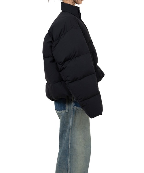 ダウンコート ダウンジャケット Roll-up Hem Down Jacket レディースの画像