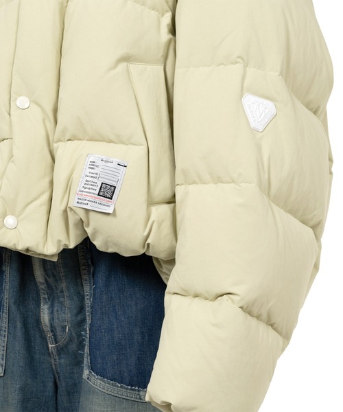 ダウンコート ダウンジャケット Roll-up Hem Down Jacket レディースの画像