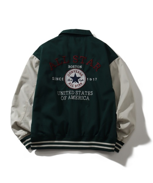 CONVERSE（コンバース） スタジャン M グリーン メンズ : ZOZOTOWN