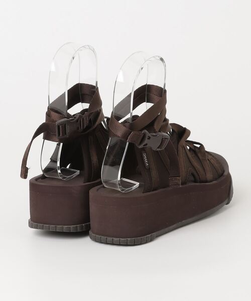 「SHAKA」 ヒールサンダル - ブラウン レディース_画像2