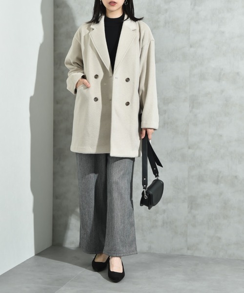 INTERPLANET（インタープラネット） コート アウター ニットビーバー