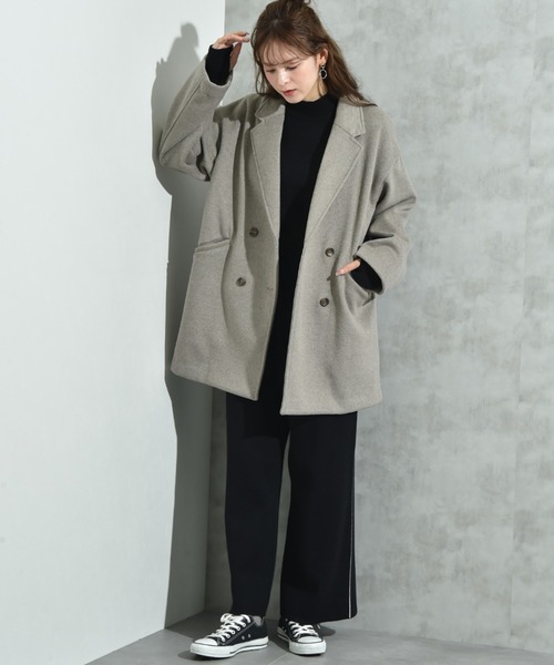 INTERPLANET（インタープラネット） コート アウター ニットビーバー