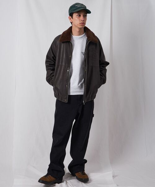 美品 BEN DAVIS BD FAUX LEATHER JACKET BEN DAVIS（ベンデイビス）の「【BEN DAVIS(ベンデイビス)】 BD FAUX