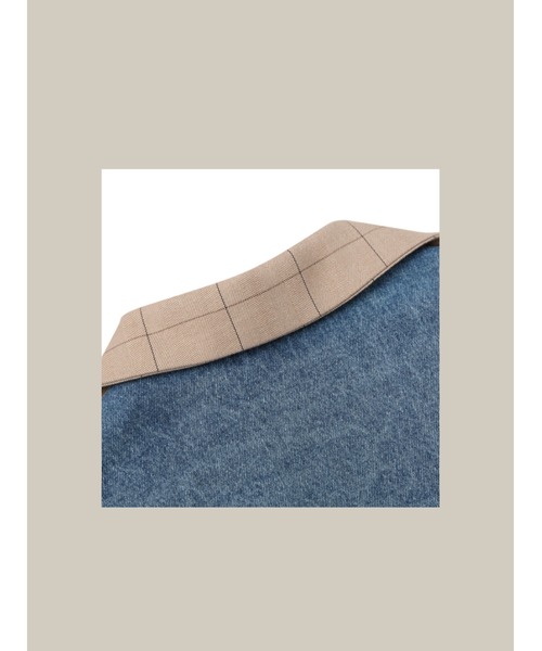 LA POMME petit ジャケット テーラードジャケット Denim
