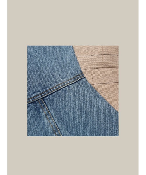 LA POMME ジャケット LA POMME petit ジャケット テーラードジャケット Denim