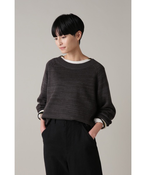 「MHL.」 長袖ニット 2 ブラック レディース