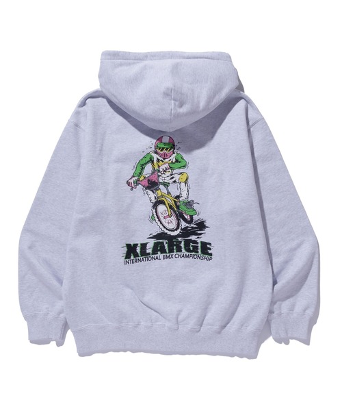 XLARGE パーカー RIDING ZIP HOODED SWEATSHIRT メンズ