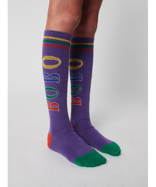 BOBO CHOSES（ボボショーズ） 靴下 Multicolor Bobo extra long socks