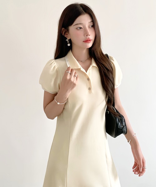 cpg ベージュ ポロワンピース ワンピース ポロワンピース : ZOZOTOWN Yahoo!店 - 通販 - Yahoo
