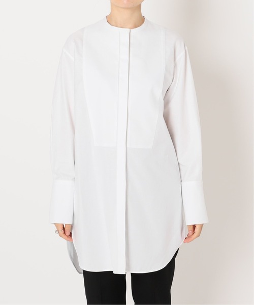 VERMEIL par iena（ヴェルメイユパーイエナ） 長袖ブラウス - ホワイト