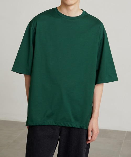 「PUBLIC TOKYO」 半袖Tシャツ 2 ダークグレー メンズ