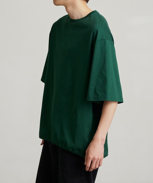 「PUBLIC TOKYO」 半袖Tシャツ 2 ダークグレー メンズ