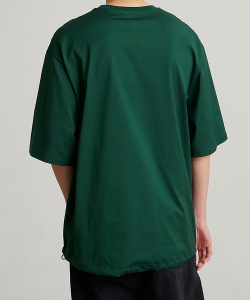 「PUBLIC TOKYO」 半袖Tシャツ 2 ダークグレー メンズ