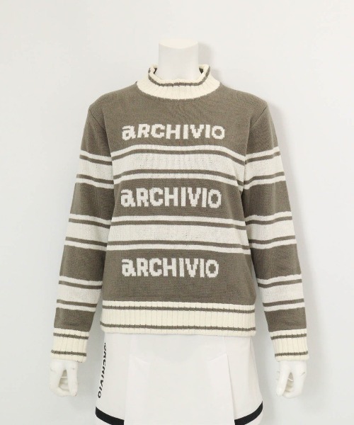 archivio（アルチビオ） ニット セーター 「LADIES」モールライン