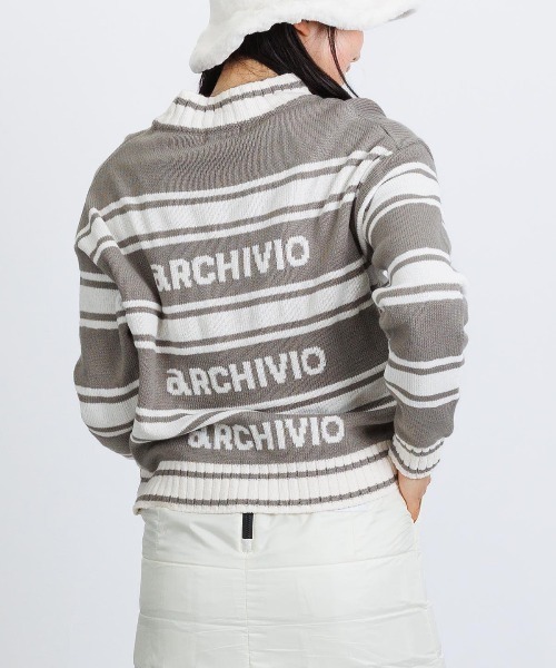 archivio（アルチビオ） ニット セーター 「LADIES」モールライン