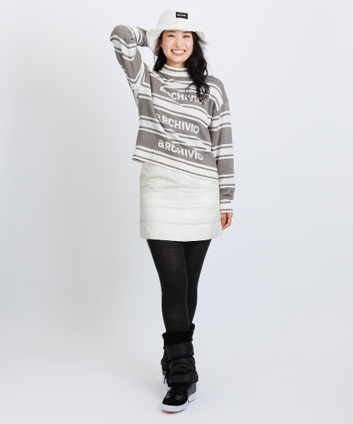 archivio（アルチビオ） ニット セーター 「LADIES」モールライン