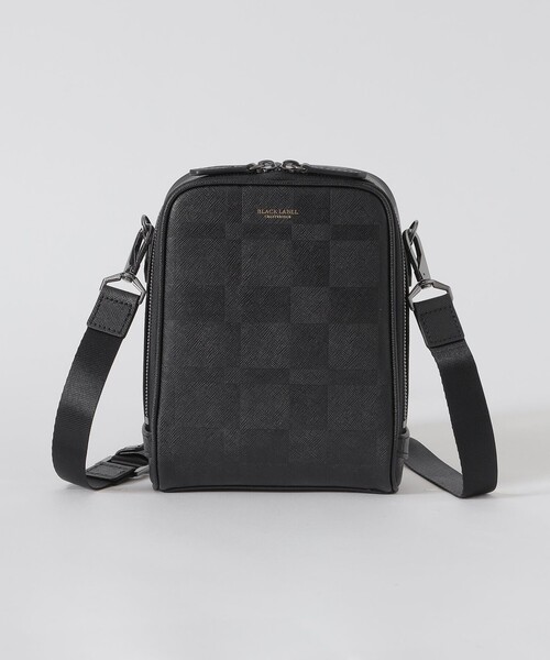 BLACK LABEL CRESTBRIDGE ショルダーバッグ エンボスチェック
