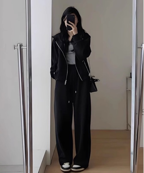 NEW GENTLEMAN パーカー 「2点SET」ニューポート セットアップ ジップ