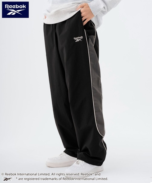 Reebok（リーボック） パンツ ブランド ロゴ ワンポイント 切替