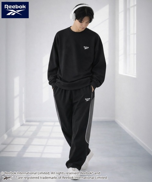 Reebok（リーボック） パンツ ブランド ロゴ ワンポイント 切替