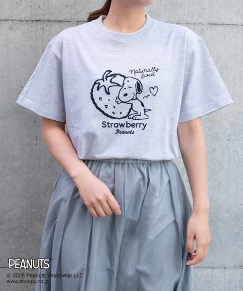STRAWBERRY-FIELDS（ストロベリーフィールズ） tシャツ PEANUTコラボT