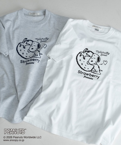 STRAWBERRY-FIELDS（ストロベリーフィールズ） tシャツ PEANUTコラボT