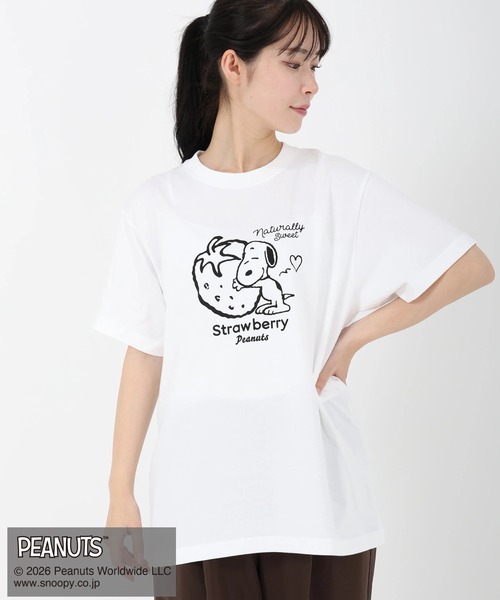 STRAWBERRY-FIELDS（ストロベリーフィールズ） tシャツ 半袖 PEANUT