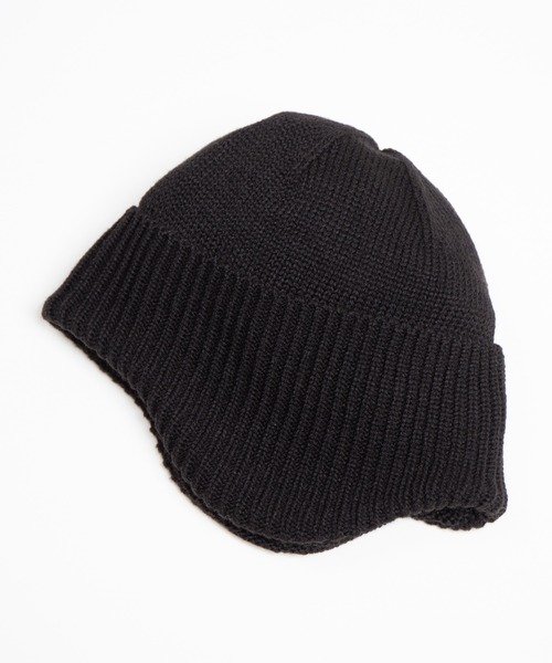 RACAL（ラカル） ニット帽 ニットキャップ Ear Muff Short Knit Watch