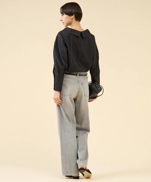 新品タグ有　マルティニーク　ブラウス黒 martinique｜マルティニークのブラウス・シャツ通販｜ELLE SHOP