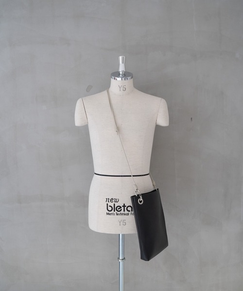 SENTI ショルダーバッグ SHRINK LEATHER SHOULDER BAG