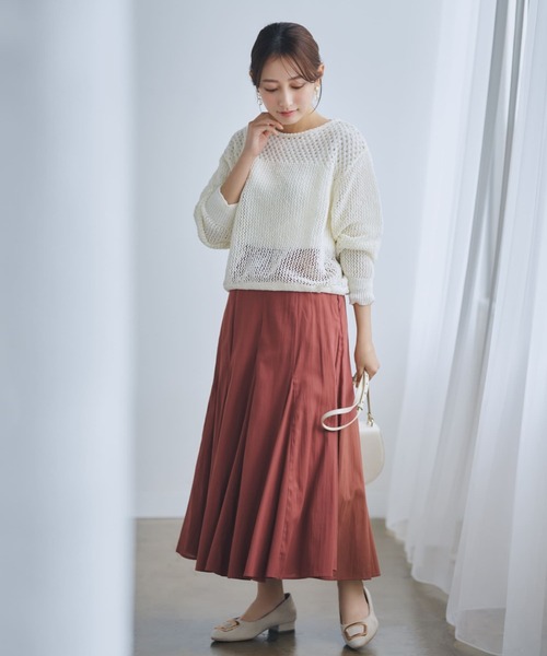 COHINA（コヒナ） スカート ドライタッチマーメイドスカート 「低身長