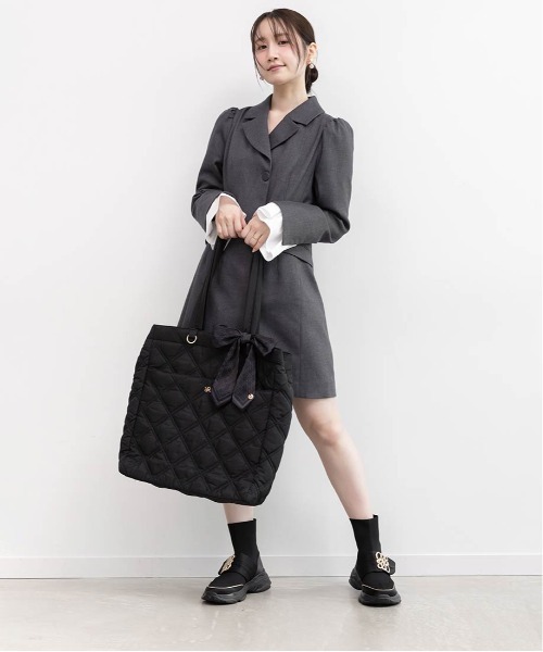 RANDA（ランダ） トートバッグ 「A4対応」2WAY リボンキルティング