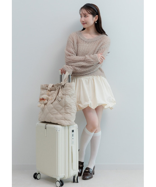 RANDA（ランダ） トートバッグ 「A4対応」2WAY リボンキルティング