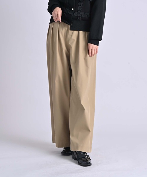 RAW FUDGE（ローファッジ） スラックス パンツ 3タックワイドパンツ