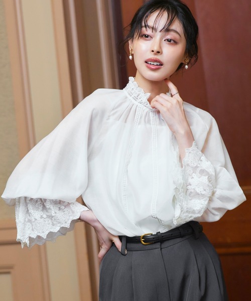 RUIRUE BOUTIQUE（ルイルエブティック） ブラウス シャツ 洗える