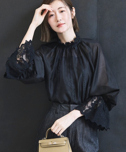 RUIRUE BOUTIQUE（ルイルエブティック） ブラウス シャツ 洗える