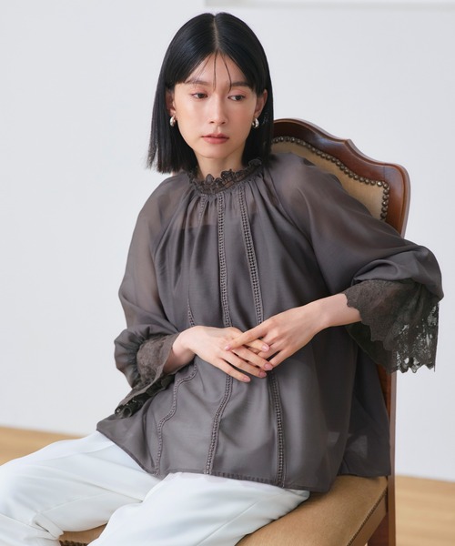 RUIRUE BOUTIQUE（ルイルエブティック） ブラウス シャツ 洗える