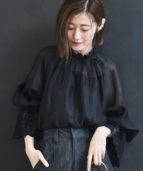 RUIRUE BOUTIQUE（ルイルエブティック） ブラウス シャツ 洗える