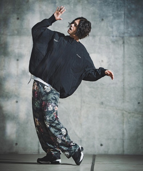 mlt5414-Wave Quilted Ripstop Pullover ウェーブキルトプルオーバー(192-035-gla-cf) メンズ_7
