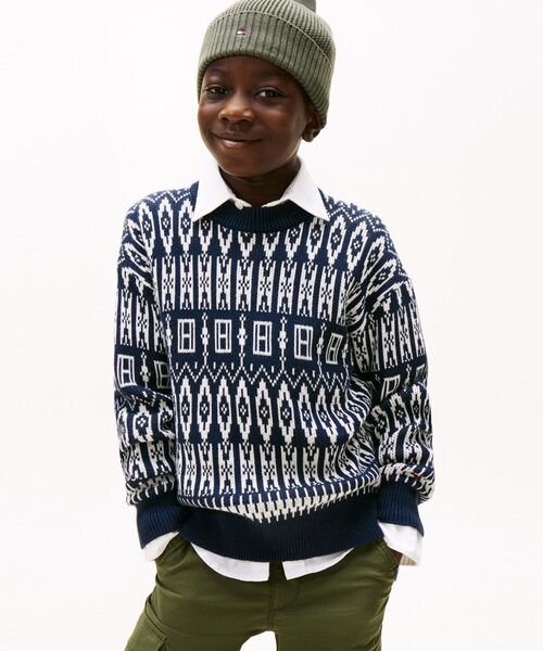 TOMMY HILFIGER（トミー・ヒルフィガー） ニット セーター BOYS フェア 