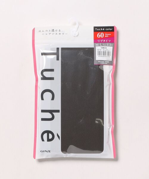 Tuche タイツ Tuche/トゥシェ カラータイツ ほんのり透けるニュアンス
