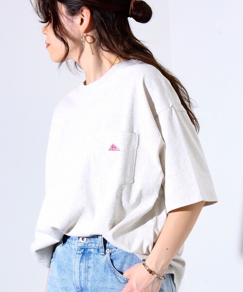 「KELTY」 半袖Tシャツ S ホワイト メンズ_画像5