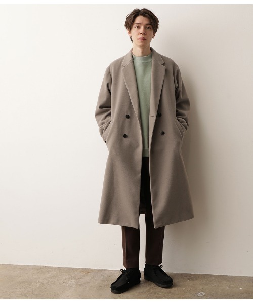 JUNRED（ジュンレッド） チェスターコート L ベージュ系その他 メンズ