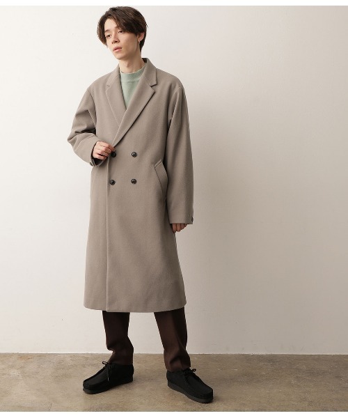 JUNRED（ジュンレッド） チェスターコート L ベージュ系その他 メンズ