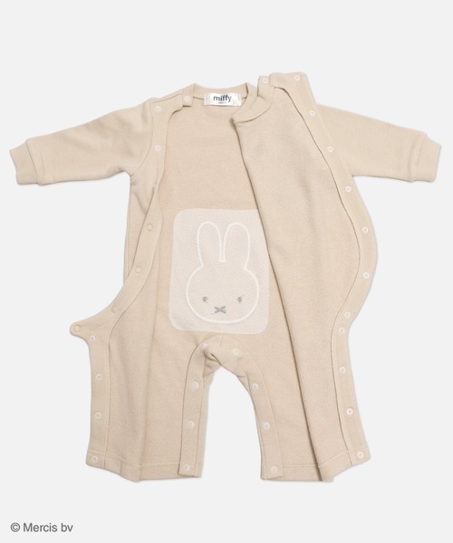 Miffy（ミッフィー） ベビー服 ロンパース 「ミッフィー」裏毛