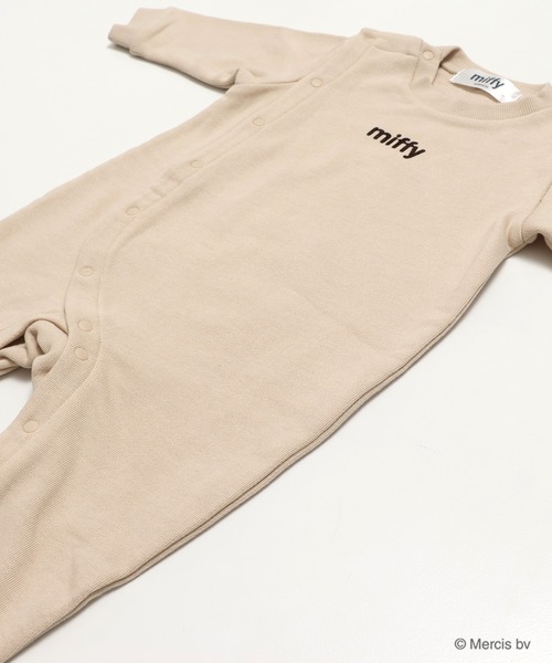 Miffy（ミッフィー） ベビー服 ロンパース 「ミッフィー」裏毛