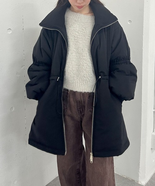 archives（アルシーヴ） ブルゾン アウター キャンディースリーブ中綿