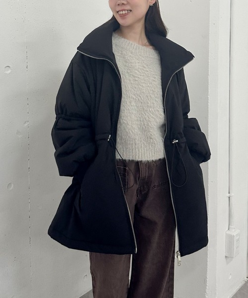 archives（アルシーヴ） ブルゾン アウター キャンディースリーブ中綿